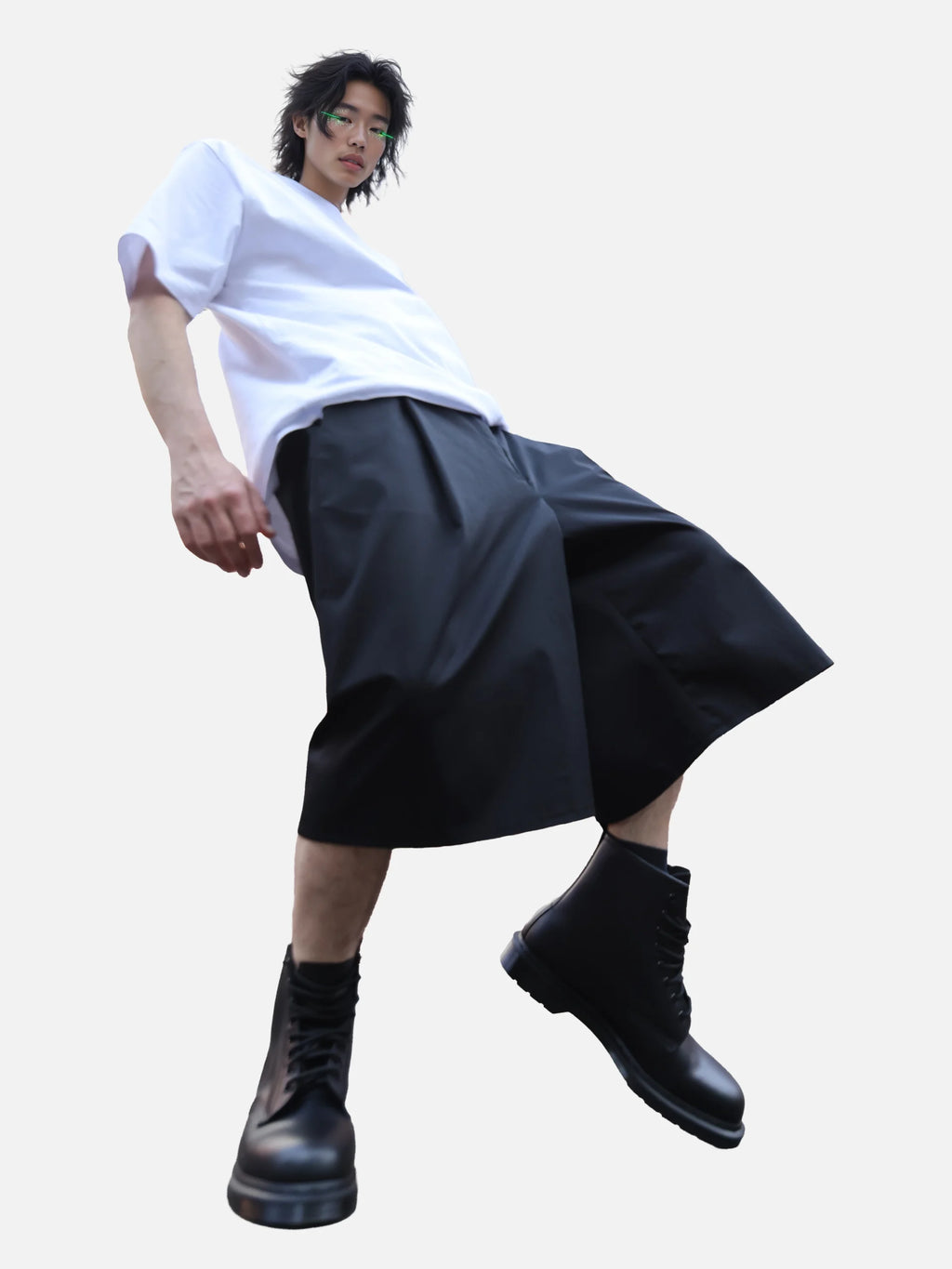 Bermuda Shaka Noir - Short Streetwear Homme Premium