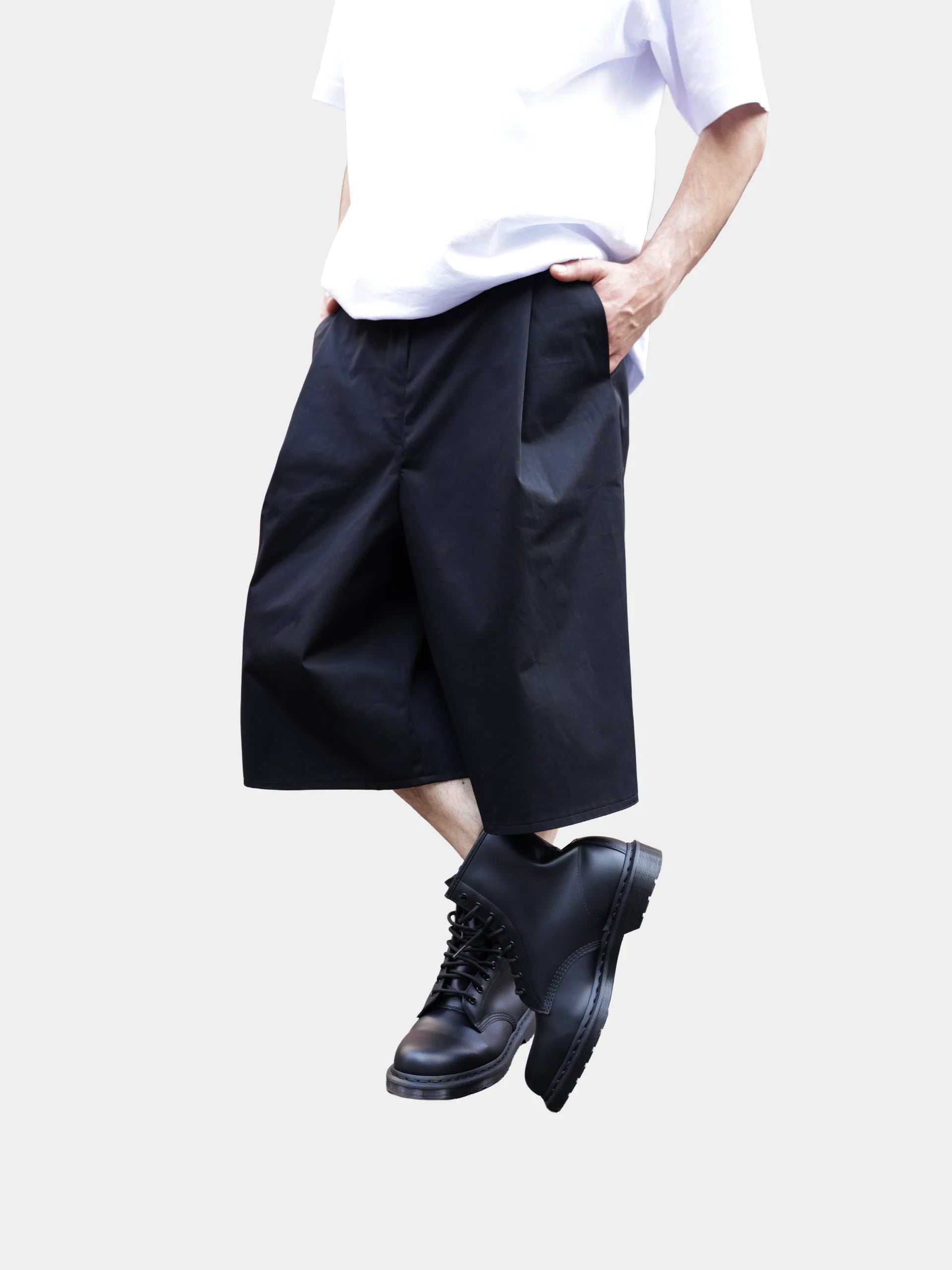 Bermuda Shaka Noir - Short Streetwear Homme Premium