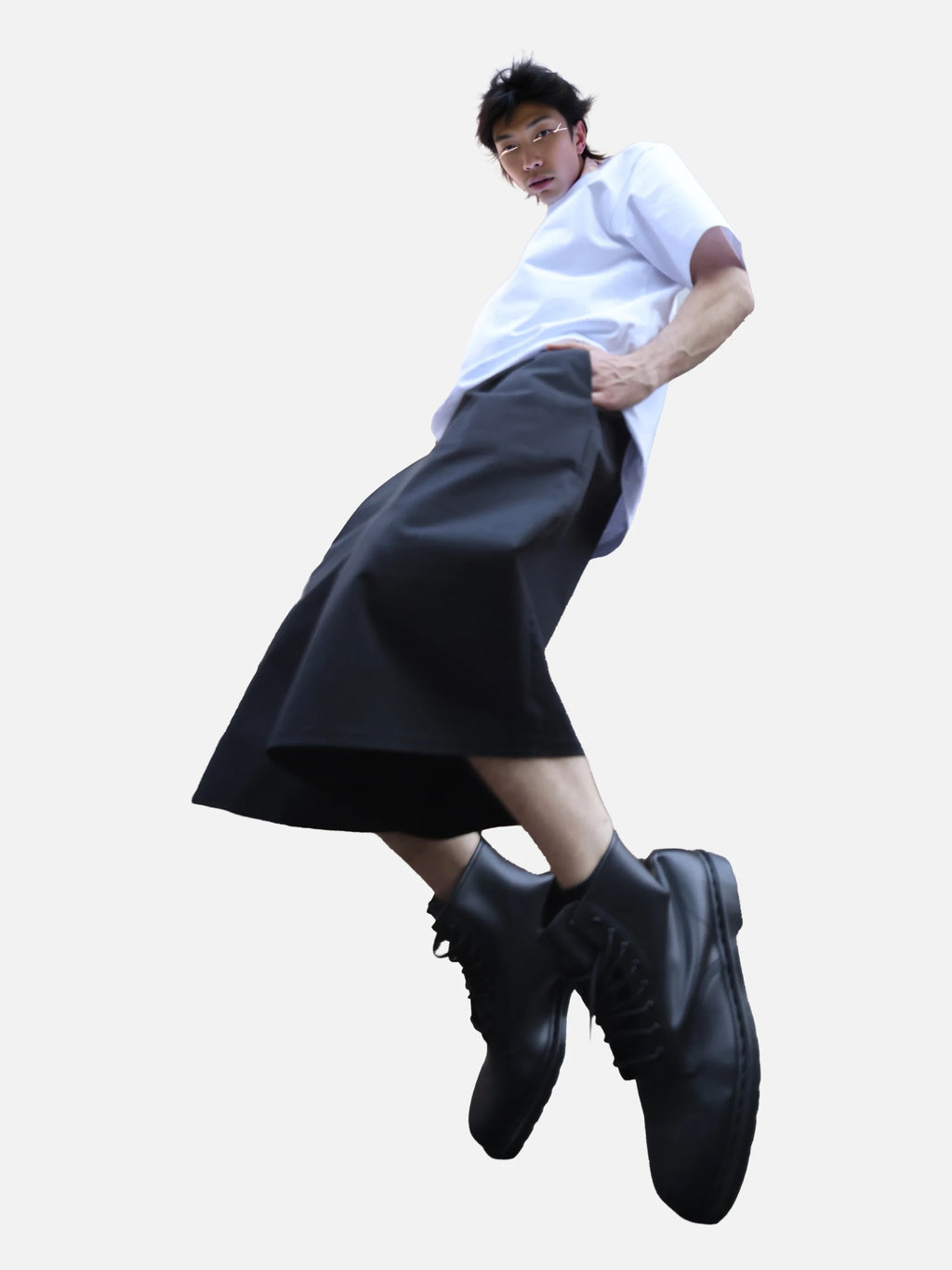 Bermuda Shaka Noir - Short Streetwear Homme Premium