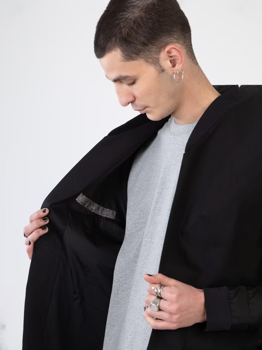 Veste Flupke Noire - Streetwear Homme Premium