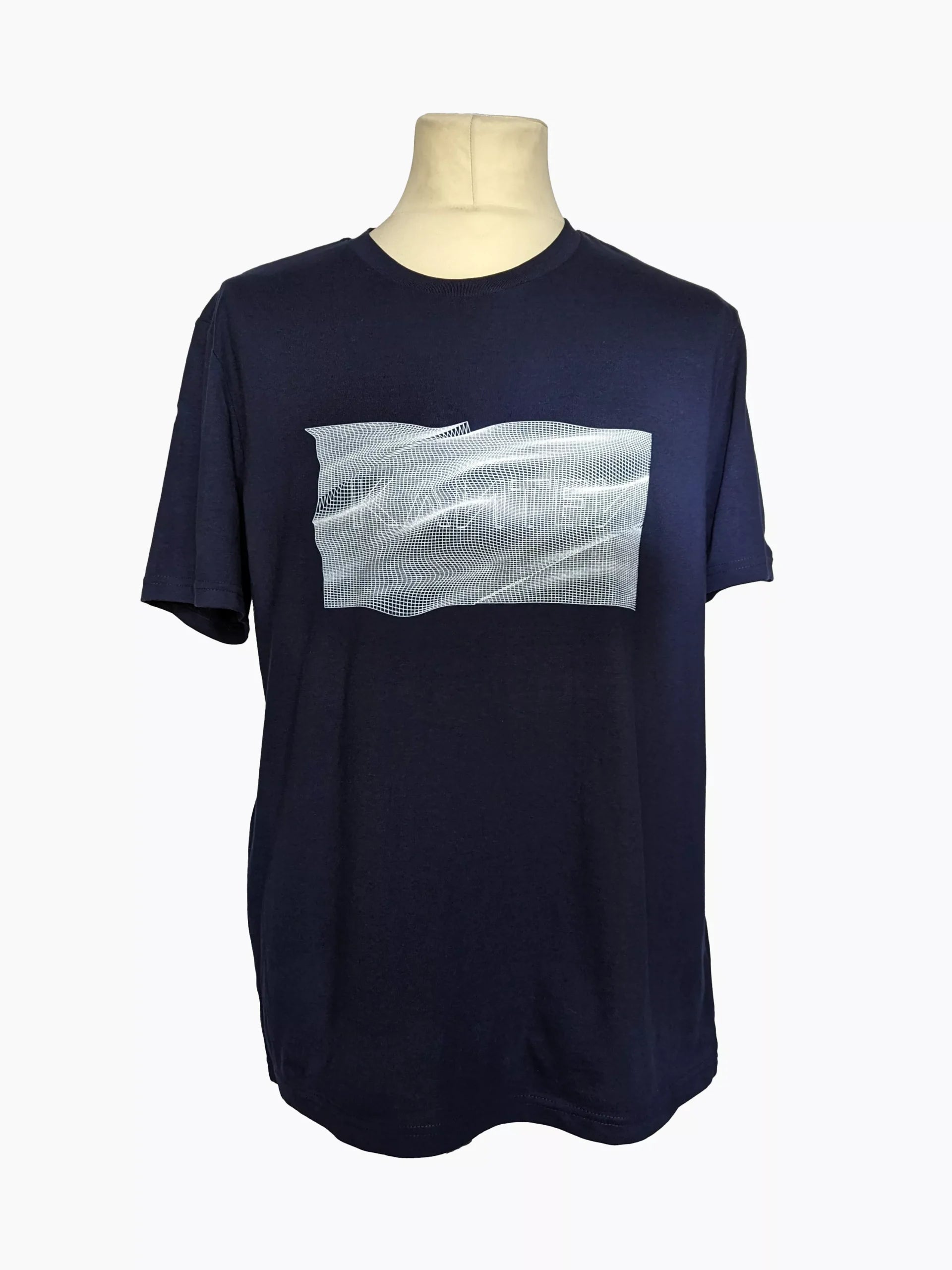 T-Shirt Densen Navy - Streetwear Homme Femme Premium