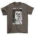 T-Shirt Samouraï Japonais Combat - Anime Manga Streetwear Premium