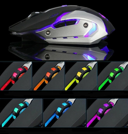 Souris Gaming Sans Fil Ninja Dragon Stealth 7 - LED Silent