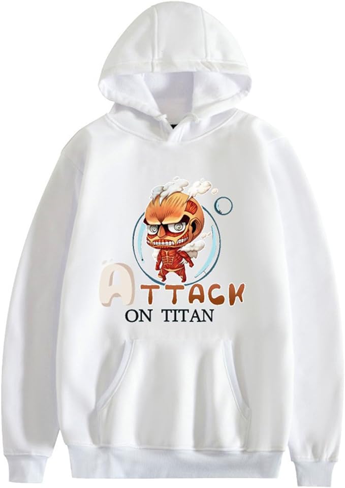 Hoodie Attack on Titan Titan Colossal Chibi - Sweat Anime Manga