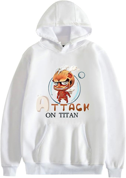 Hoodie Attack on Titan Titan Colossal Chibi - Sweat Anime Manga