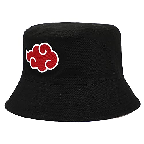Bob Réversible Naruto Akatsuki x Konoha - Chapeau Anime Manga