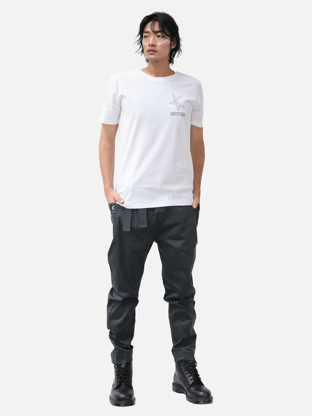 T-Shirt 8bit Series Blanc - Streetwear Gaming Unisexe Premium