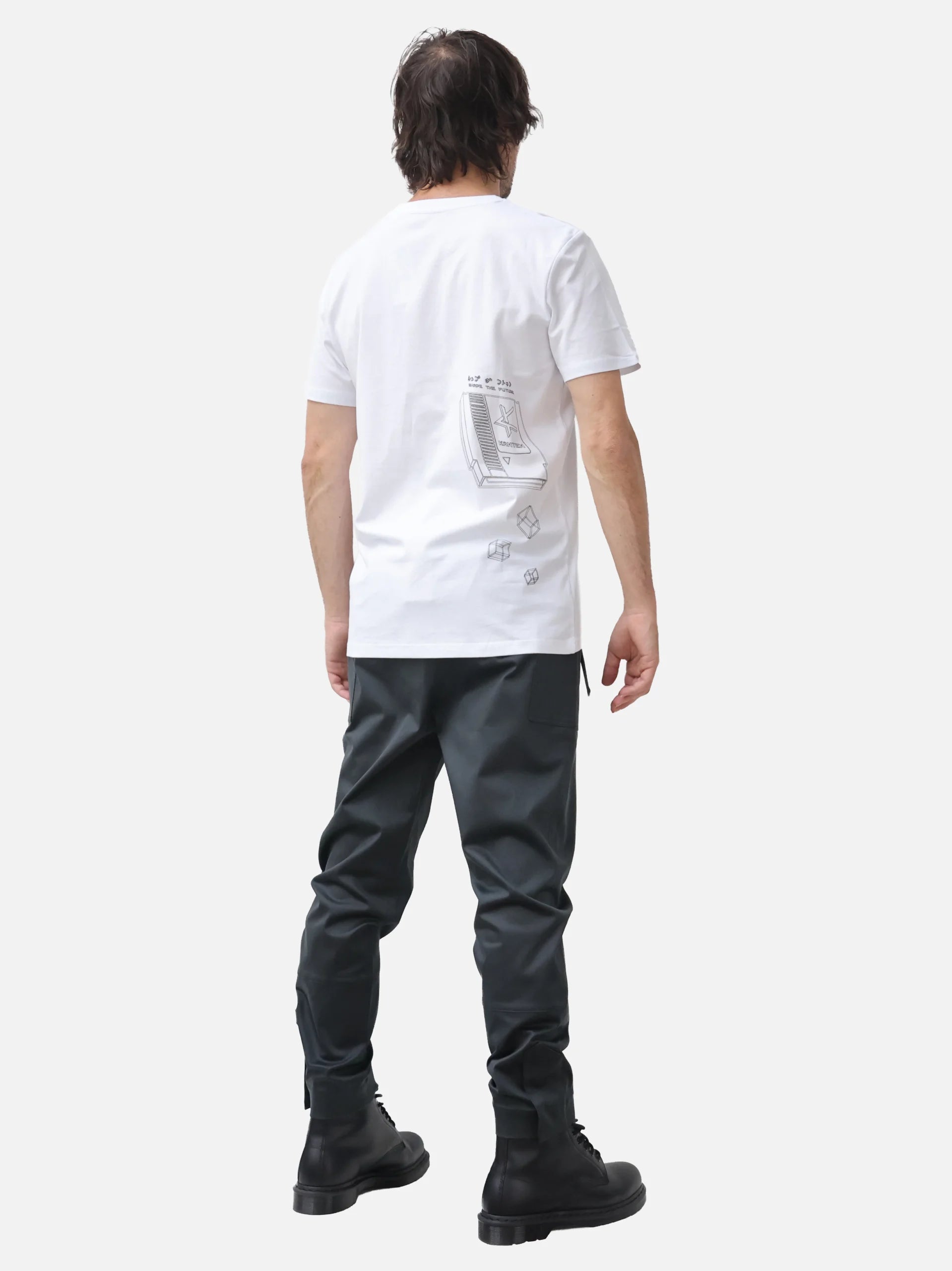 T-Shirt 8bit Series Blanc - Streetwear Gaming Unisexe Premium