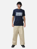 T-Shirt Densen Navy - Streetwear Homme Femme Premium